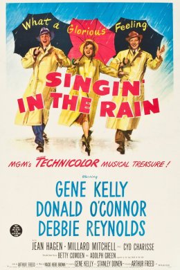 Постер Співаючи під дощем